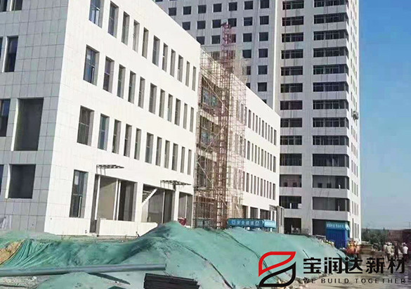 外墻保溫裝飾一體板應用巨野人民醫(yī)院