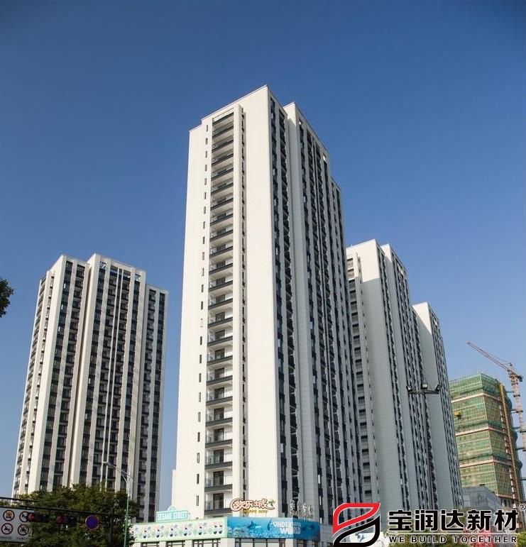 浙江杭州元華歡樂(lè)城使用寶潤(rùn)達(dá)保溫一體板