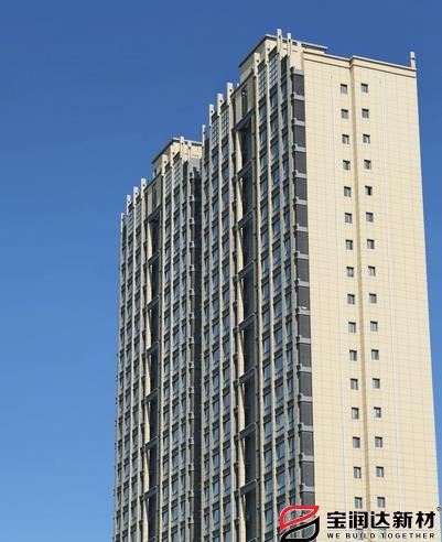 5cm厚巖棉一體板運(yùn)用于中鐵一局項(xiàng)目